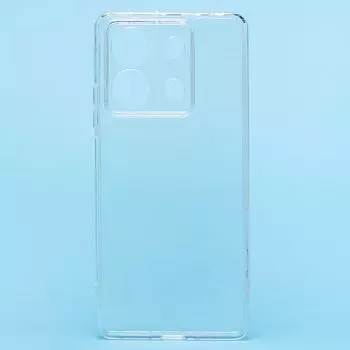 Чехол-накладка Activ Activ ASC-101 Puffy 0.9мм для смартфона Xiaomi Poco X6 5G, силикон, прозрачный (228288)
