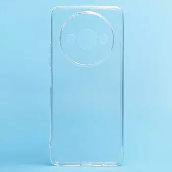 Чехол-накладка Activ ASC-101 Puffy 0.9мм для смартфона Xiaomi Redmi A3, силикон, прозрачный (228718)