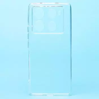 Чехол-накладка Activ ASC-101 Puffy 0.9мм для смартфона Infinix Note 40 Pro+ 5G, силикон, прозрачный (230666)