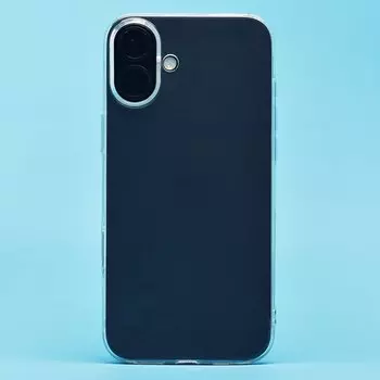 Чехол-накладка Activ ASC-101 Puffy 0.9мм для смартфона Apple iPhone 16 Plus, силикон, прозрачный (234394)