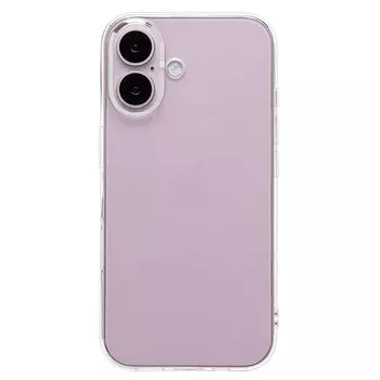 Чехол-накладка Activ ASC-101 Puffy 0.9мм для смартфона Apple iPhone 16, силикон, прозрачный (234393)