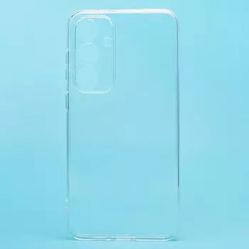 Чехол-накладка Activ ASC-101 Puffy 0.9мм для смартфона Samsung Galaxy S24FE, силикон, прозрачный (237276)
