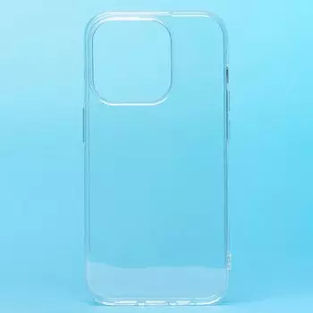 Чехол-накладка Activ ASC-101 Puffy 0.9мм для смартфона Apple iPhone 15 Pro, силикон, прозрачный (224849)