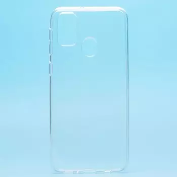 Чехол-накладка Activ ASC-101 Puffy 0.9мм для смартфона Samsung Galaxy M21 2021 Edition, силикон, прозрачный (133517)