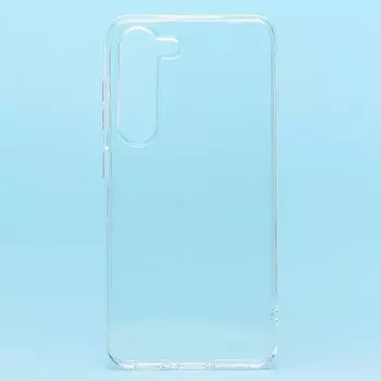 Чехол-накладка Activ ASC-101 Puffy 0.9мм для смартфона Samsung Galaxy S23, силикон, прозрачный (213302)