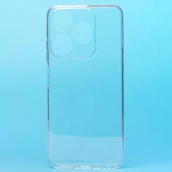 Чехол-накладка Activ ASC-101 Puffy 0.9мм для смартфона TECNO Spark 10 4G, силикон, прозрачный (224862)