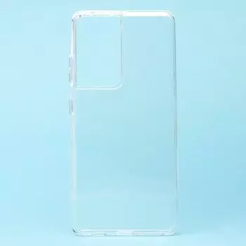 Чехол-накладка Activ ASC-101 Puffy для смартфона Samsung SM-G998 Galaxy S21 Ultra, силикон, прозрачный (125896)
