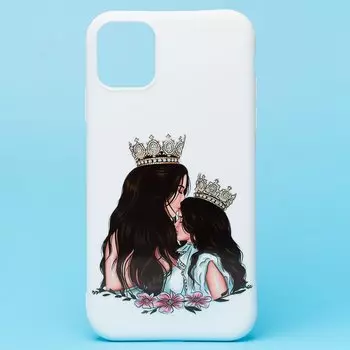 Чехол-накладка Activ для смартфона Apple iPhone 11, силикон, белый (208181)