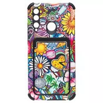 Чехол-накладка Activ для смартфона HONOR Honor 10i/Honor 20 lite Global/Honor 20e, силикон, цветной принт (210627)