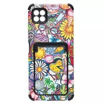 Чехол-накладка Activ для смартфона Samsung SM-A226 Galaxy A22s 5G, силикон, цветной принт (210507)