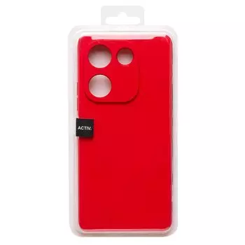 Чехол-накладка Activ Full Original Design для смартфона TECNO Camon 20, силикон, красный (221822)