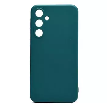 Чехол-накладка Activ Full Original Design для смартфона Samsung Galaxy A35, силикон, темно-зеленый (228326)