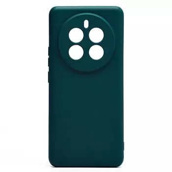 Чехол-накладка Activ Full Original Design для смартфона Realme 12 Pro +, силикон, темно-зеленый (228773)