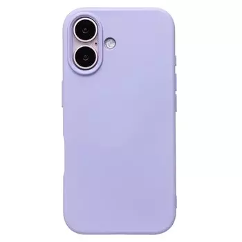 Чехол-накладка Activ Full Original Design для смартфона Apple iPhone 16, силикон, светло-фиолетовый (234473)
