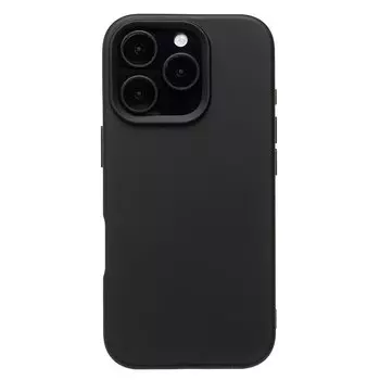 Чехол-накладка Activ Full Original Design для смартфона Apple iPhone 16 Pro, силикон, черный (234463)
