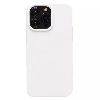 Чехол-накладка Activ Full Original Design для смартфона Apple iPhone 15 Pro Max, силикон, белый (220165)