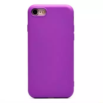 Чехол-накладка Activ Full Original Design для смартфона Apple iPhone 7/8/SE2020, силикон, фиолетовый (208967)