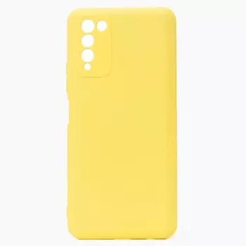 Чехол-накладка Activ Full Original Design для смартфона Huawei Honor 10X Lite, силикон, yellow (125929)