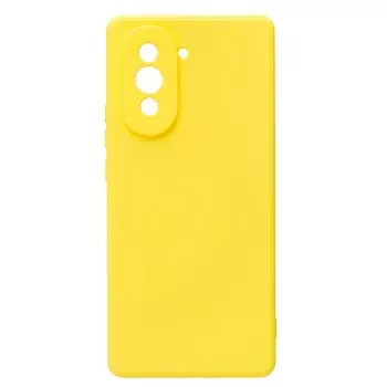 Чехол-накладка Activ Full Original Design для смартфона Huawei nova 10, силикон, желтый (210090)