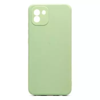 Чехол-накладка Activ Full Original Design для смартфона Samsung Galaxy A03, light green (205385)