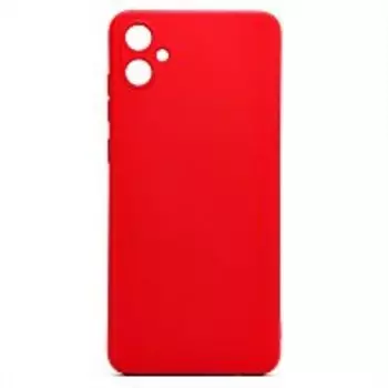 Чехол-накладка Activ Full Original Design для смартфона Samsung SM-A055 Galaxy A05, силикон, красный (223896)