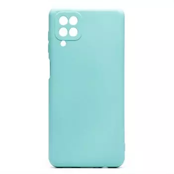 Чехол-накладка Activ Full Original Design для смартфона Samsung SM-A125 Galaxy A12, силикон, мятный (209077)
