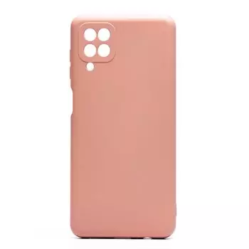 Чехол-накладка Activ Full Original Design для смартфона Samsung SM-A125 Galaxy A12, силикон, песочно-розовый (208988)