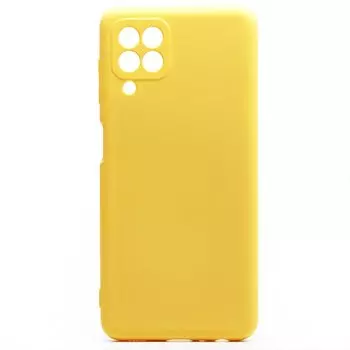 Чехол-накладка Activ Full Original Design для смартфона Samsung SM-A225 Galaxy A22, yellow (132695)