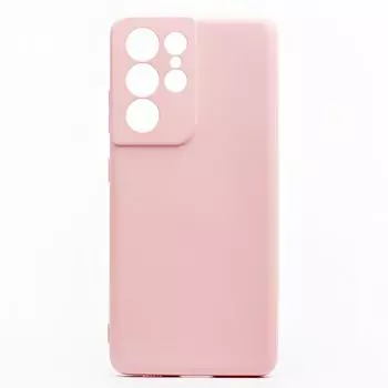 Чехол-накладка Activ Full Original Design для смартфона Samsung SM-G998 Galaxy S21 Ultra, light pink (131418)