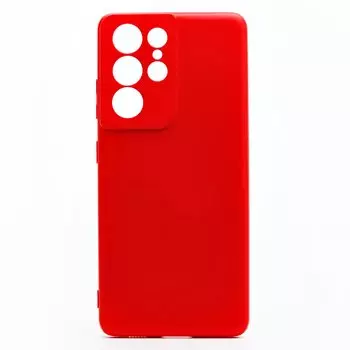 Чехол-накладка Activ Full Original Design для смартфона Samsung SM-G998 Galaxy S21 Ultra, Red (131420)