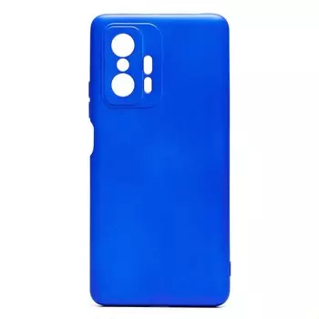 Чехол-накладка Activ Full Original Design для смартфона Xiaomi 11T/11T Pro, силикон, синий (209030)