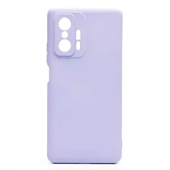 Чехол-накладка Activ Full Original Design для смартфона Xiaomi 11T/11T Pro, силикон, светло-фиолетовый (209032)