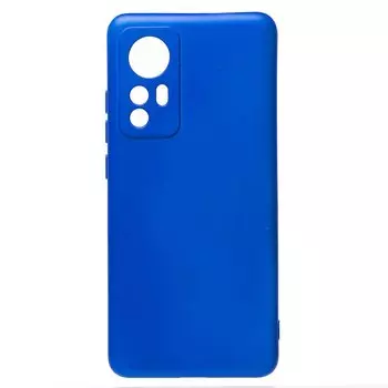 Чехол-накладка Activ Full Original Design для смартфона Xiaomi 12/12S, силикон, синий (210005)