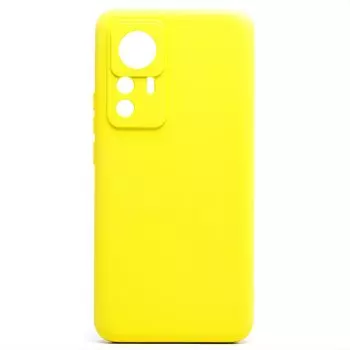 Чехол-накладка Activ Full Original Design для смартфона Xiaomi 12T Pro, силикон, желтый (212723)