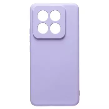 Чехол-накладка Activ Full Original Design для смартфона Xiaomi 14 Pro, силикон, светло-фиолетовый (224917)