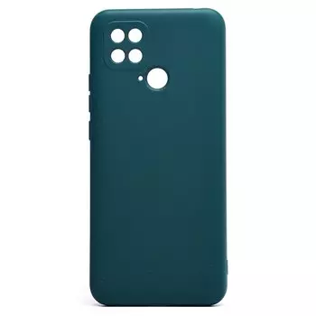 Чехол-накладка Activ Full Original Design для смартфона Xiaomi Poco C40, силикон, темно-зеленый (217007)
