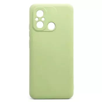 Чехол-накладка Activ Full Original Design для смартфона Xiaomi Poco C55/Redmi 12C, силикон, светло-зеленый (216951)