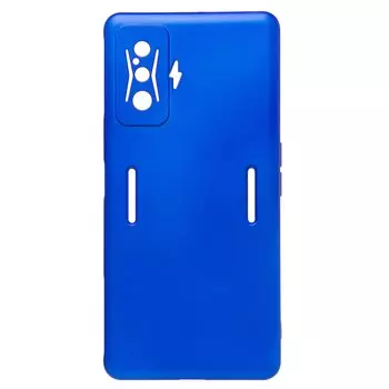 Чехол-накладка Activ Full Original Design для смартфона Xiaomi Poco F4 GT, силикон, темно-синий (217011)