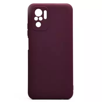 Чехол-накладка Activ Full Original Design для смартфона Xiaomi Poco M5S, силикон, бордовый (212442)