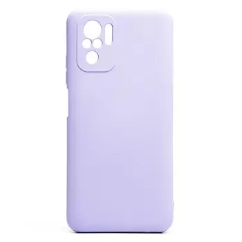 Чехол-накладка Activ Full Original Design для смартфона Xiaomi Poco M5S, силикон, светло-фиолетовый (212446)