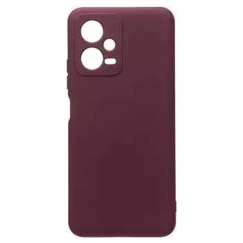 Чехол-накладка Activ Full Original Design для смартфона Xiaomi Poco X5, силикон, бордовый (214979)