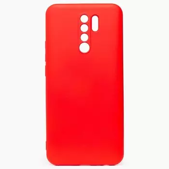 Чехол-накладка Activ Full Original Design для смартфона Xiaomi Redmi 9, красный (119454)