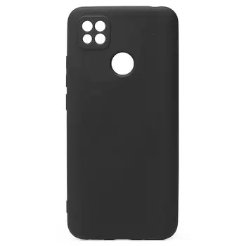 Чехол-накладка Activ Full Original Design для смартфона Xiaomi Redmi 9C, силикон, черный (125118)