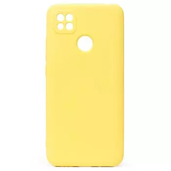 Чехол-накладка Activ Full Original Design для смартфона Xiaomi Redmi 9C, силикон, желтый (125125)