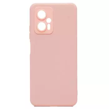 Чехол-накладка Activ Full Original Design для смартфона Xiaomi Redmi Note 11T Pro+, силикон, светло-розовый (207334)
