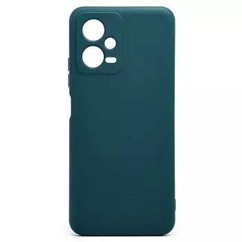 Чехол-накладка Activ Full Original Design для смартфона Xiaomi Redmi Note 12 5G Global, силикон, темно-зеленый (216975)