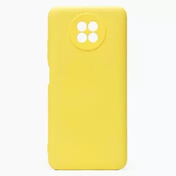 Чехол-накладка Activ Full Original Design для смартфона Xiaomi Redmi Note 9T, силикон, желтый (128940)