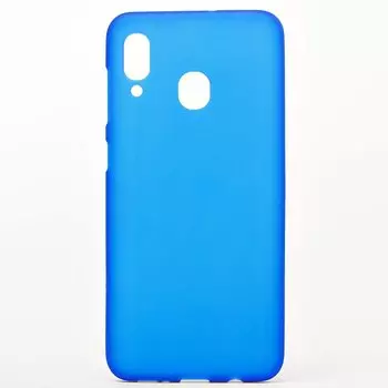 Чехол-накладка Activ Mate для смартфона Samsung Galaxy A20, синий (99265)