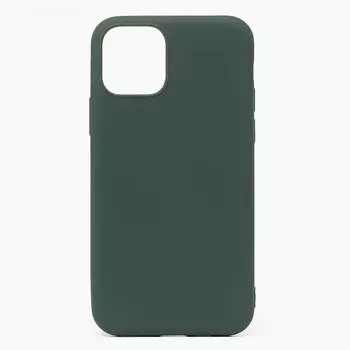 Чехол-накладка Activ Original Design для смартфона Apple iPhone 11 Pro, soft-touch, темно-зеленый (115568)