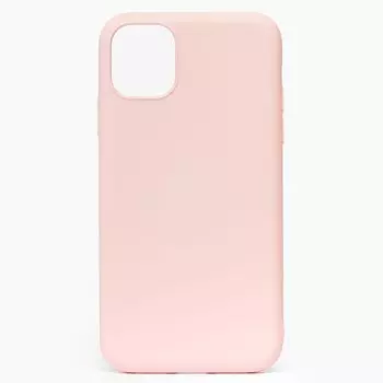 Чехол-накладка Activ Original Design для смартфона Apple iPhone 11, soft-touch, светло-розовый (107262)
